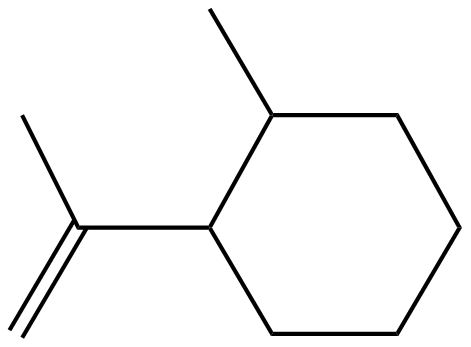 Image of 1-methyl-2-(1-methylethenyl)cyclohexane