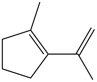 Image of 1-methyl-2-(1-methylethenyl)cyclopentene