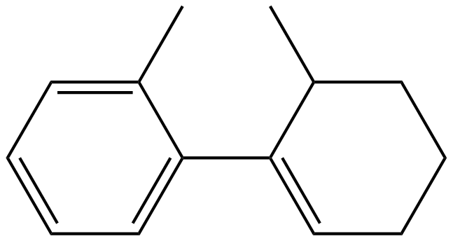 Image of 1-methyl-2-(2-methylphenyl)-2-cyclohexene