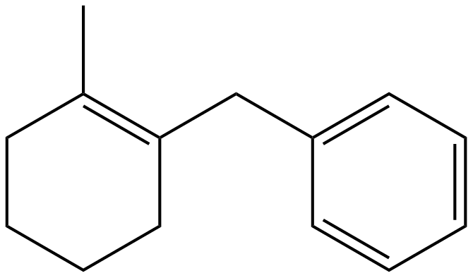 Image of 1-methyl-2-(phenylmethyl)-1-cyclohexene