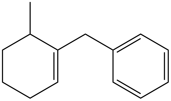 Image of 1-methyl-2-(phenylmethyl)-2-cyclohexene