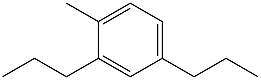 Image of 1-methyl-2,4-dipropylbenzene