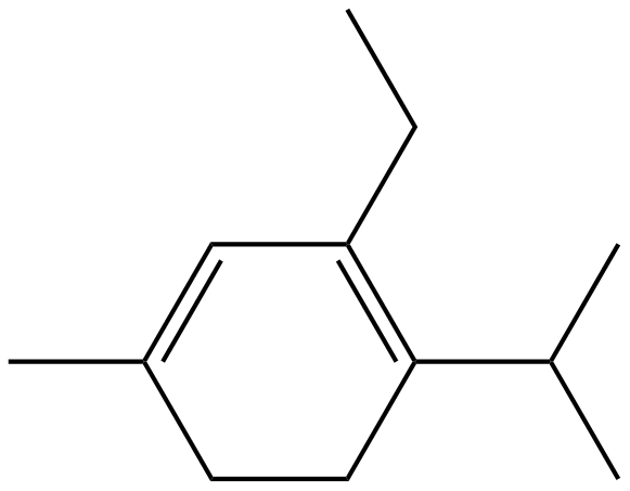 Image of 1-methyl-3-ethyl-4-(1-methylethyl)-1,3-cyclohexadiene