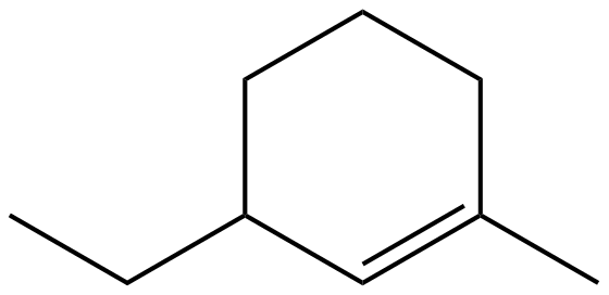 Image of 1-methyl-3-ethylcyclohexene