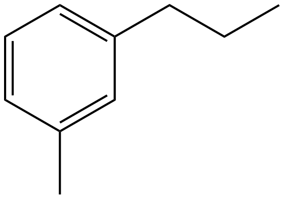 Image of 1-methyl-3-propylbenzene