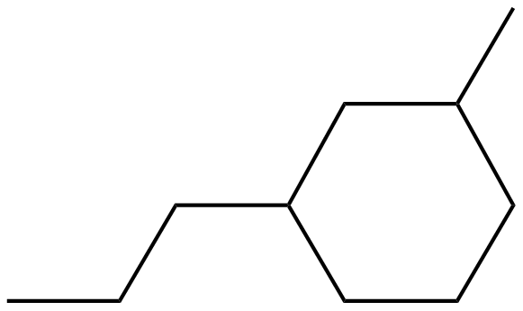 Image of 1-methyl-3-propylcyclohexane