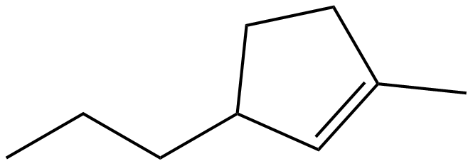 Image of 1-methyl-3-propylcyclopentene