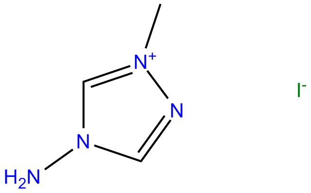 Image of 1-methyl-4-amino-1,2,4-triazolium iodide