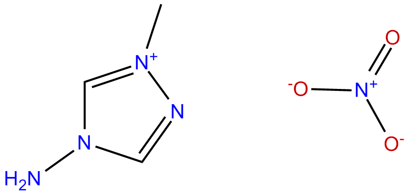 Image of 1-methyl-4-amino-1,2,4-triazolium nitrate