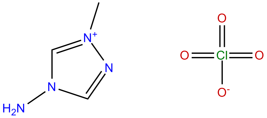 Image of 1-methyl-4-amino-1,2,4-triazolium perchlorate