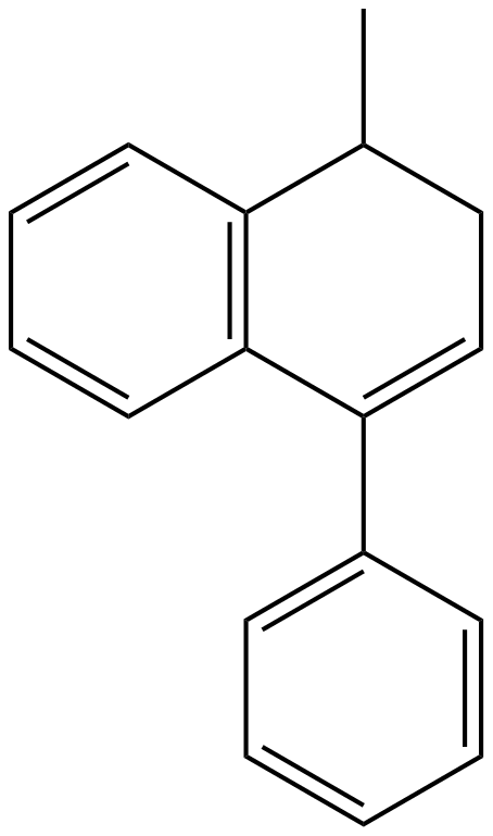 Image of 1-methyl-4-phenyl-1,2-dihydronaphthalene