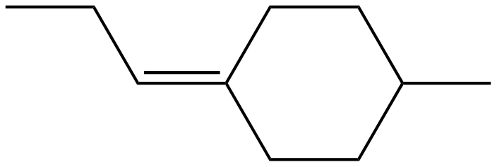 Image of 1-methyl-4-propylidenecyclohexane