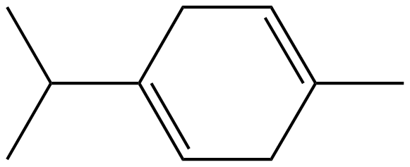 Image of 1-methyl-4-(1-methylethyl)-1,4-cyclohexadiene