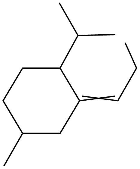 Image of 1-methyl-4-(1-methylethyl)-3-propylidenecyclohexane