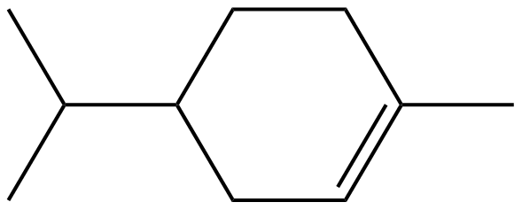 Image of 1-methyl-4-(1-methylethyl)cyclohexene