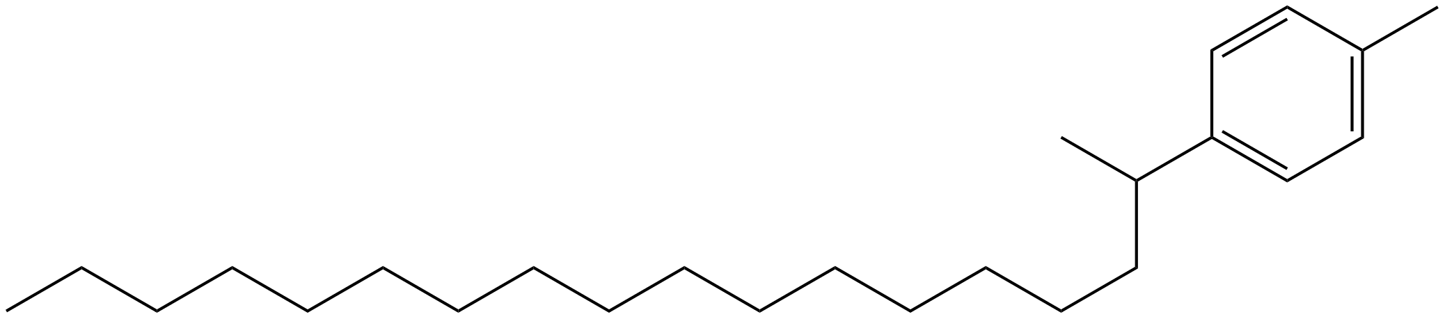 Image of 1-methyl-4-(1-methylheptadecyl)benzene