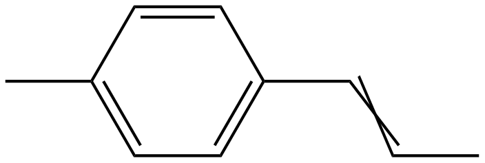 Image of 1-methyl-4-(1-propenyl)benzene
