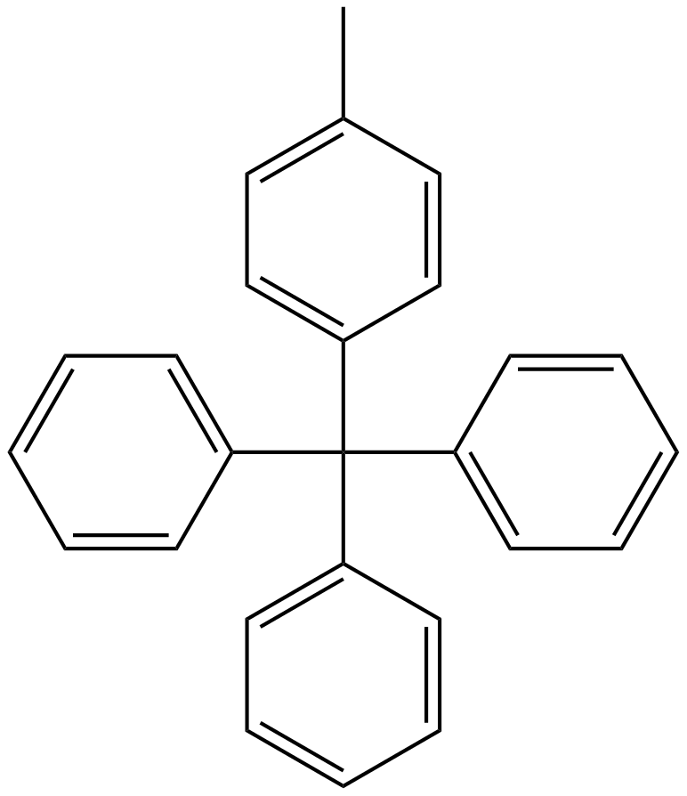 Image of 1-methyl-4-(triphenylmethyl)benzene