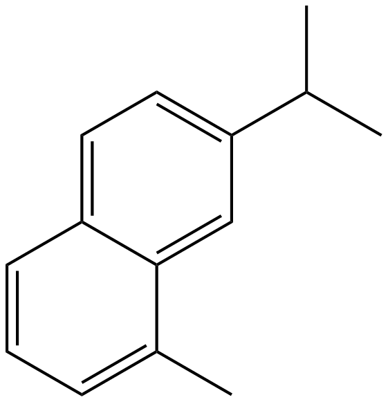Image of 1-methyl-7-(1-methylethyl)naphthalene