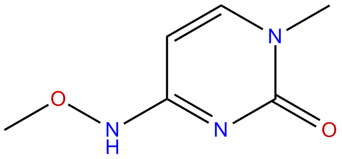 Image of 1-methyl-N4-methoxycytosine