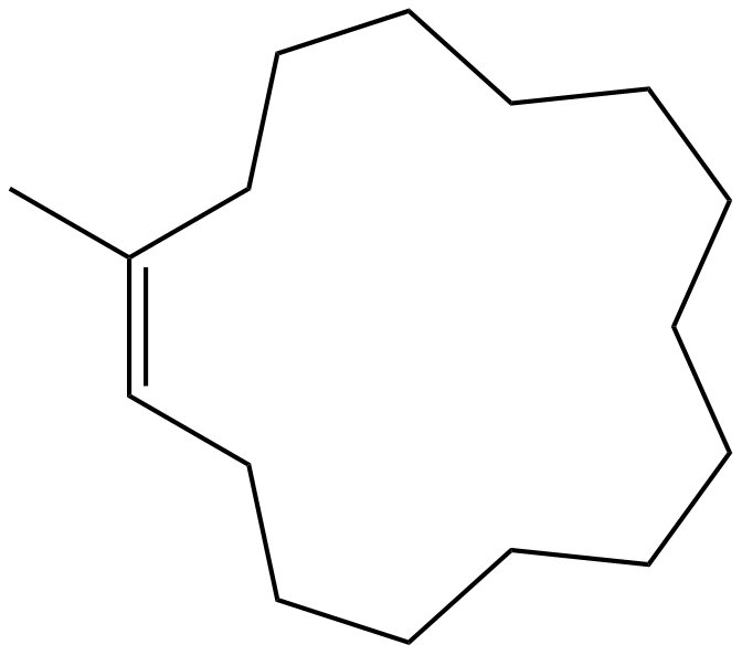 Image of 1-methylcyclopentadecene
