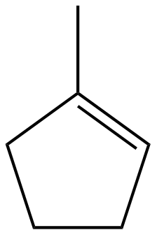 Image of 1-methylcyclopentene
