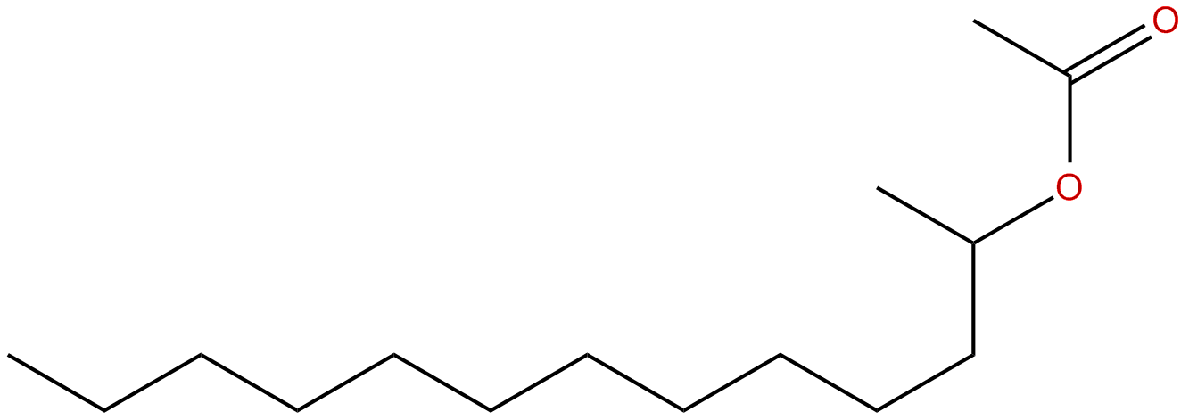 Image of 1-methyldodecyl ethanoate