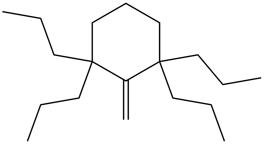 Image of 1-methylene-2,2,6,6-tetrapropylcyclohexane