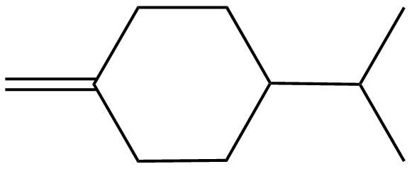 Image of 1-methylene-4-(1-methylethyl)cyclohexane