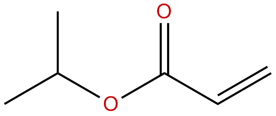 Image of 1-methylethyl 2-propenoate