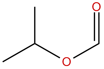 Image of 1-methylethyl methanoate