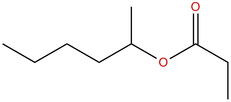 Image of 1-methylpentyl propanoate