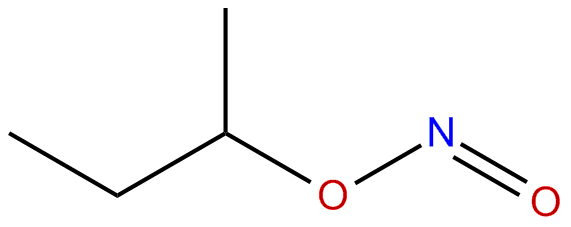 Image of 1-methylpropyl nitrite