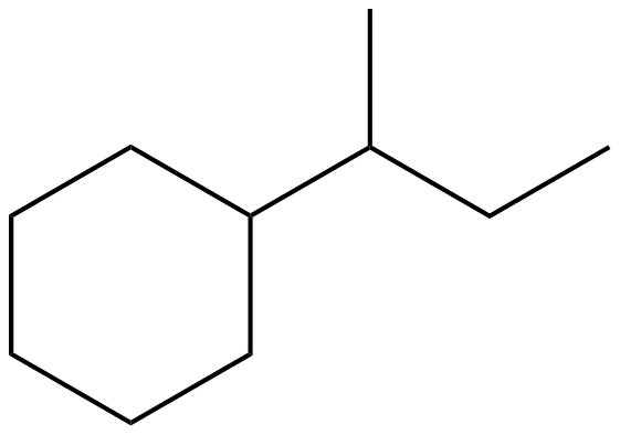 Image of 1-methylpropylcyclohexane