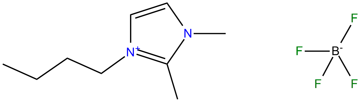 Image of 1-n-butyl-2,3-dimethylimidazolium tetrafluoroborate