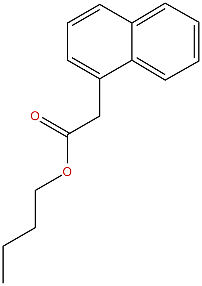 Image of 1-naphthaleneacetic acid, butyl ester