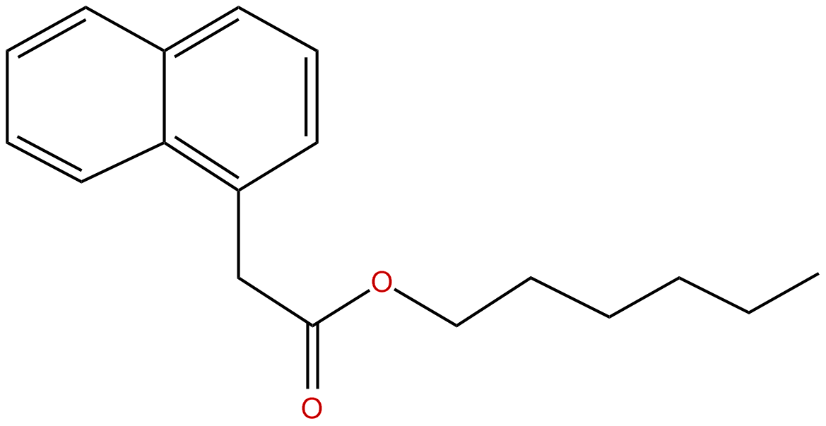 Image of 1-naphthaleneacetic acid, hexyl ester
