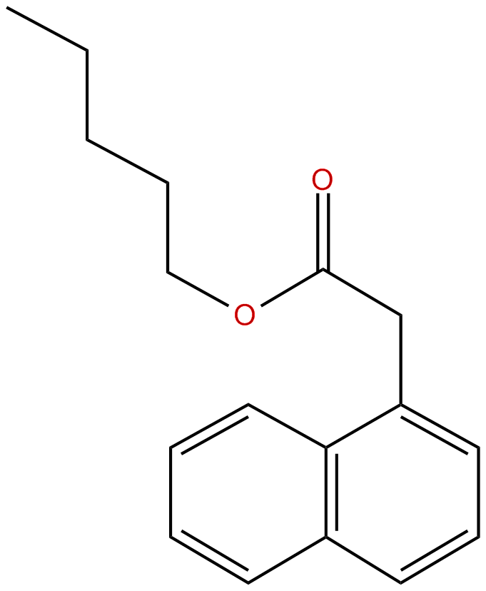 Image of 1-naphthaleneacetic acid, pentyl ester