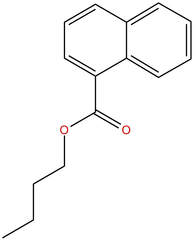 Image of 1-naphthalenecarboxylic acid, butyl ester