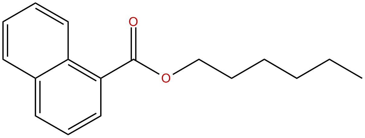 Image of 1-naphthalenecarboxylic acid, hexyl ester