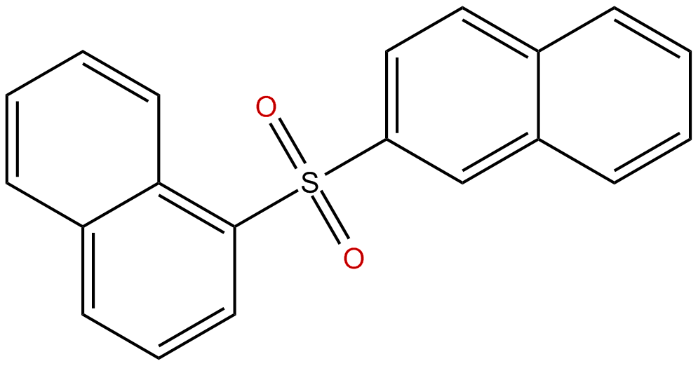 Image of 1-naphthyl 2-naphthyl sulfone