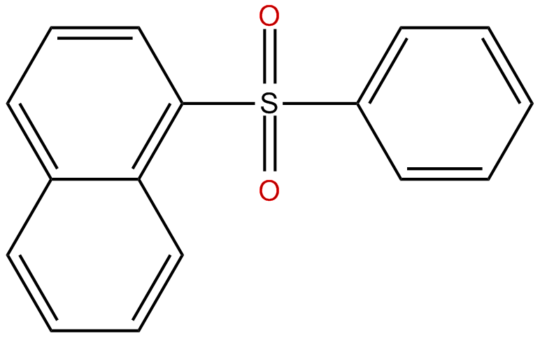 Image of 1-naphthyl phenyl sulfone