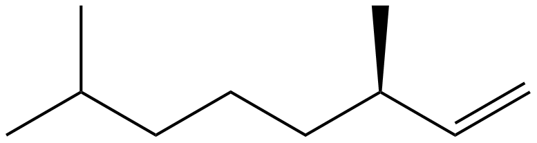 Image of 1-octene, 3,7-dimethyl-, (R)-