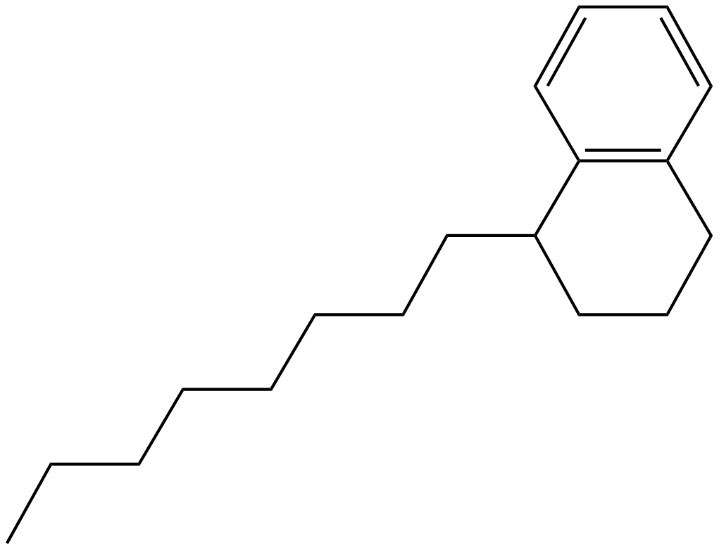 Image of 1-octyl-1,2,3,4-tetrahydronaphthalene