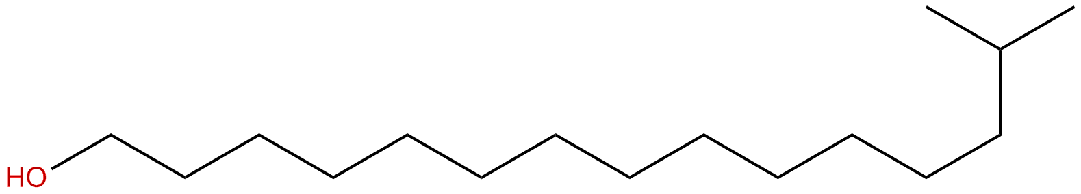 Image of 1-pentadecanol, 14-methyl-