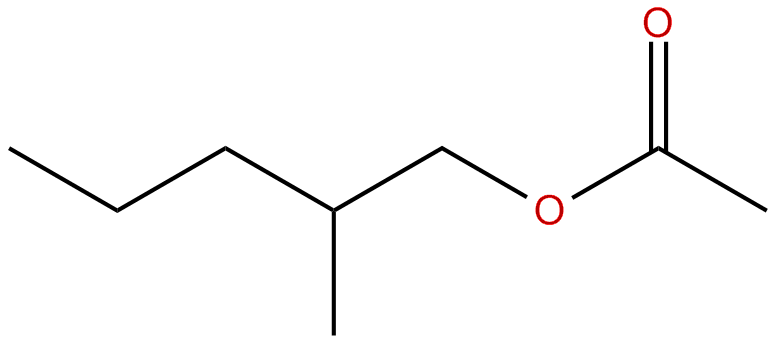Image of 1-pentanol, 2-methyl-, acetate
