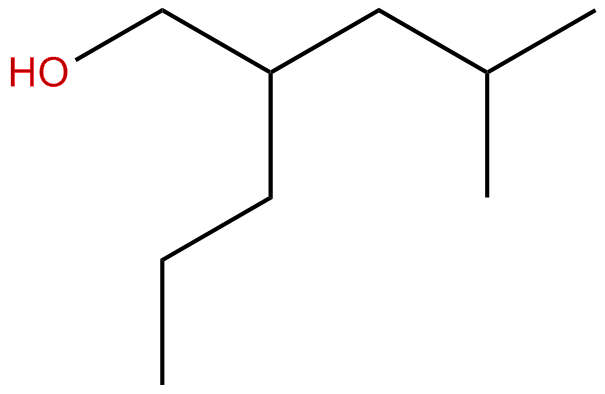 Image of 1-pentanol, 4-methyl-2-propyl-