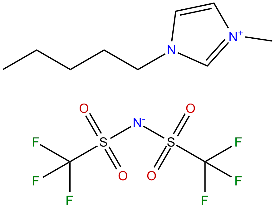 Image of 1-pentyl-3-methylimidazolium bis(trifluoromethylsulfonyl)amide