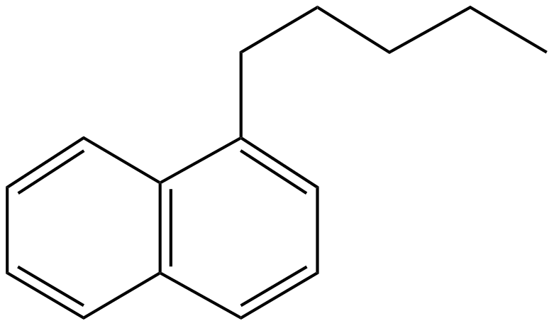 Image of 1-pentylnaphthalene