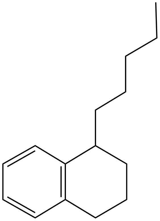 Image of 1-pentyltetralin